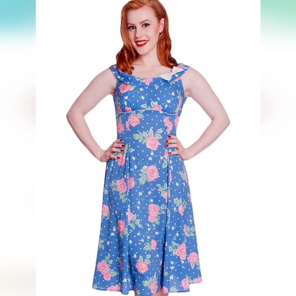 Hell bunny 40s dress EUC